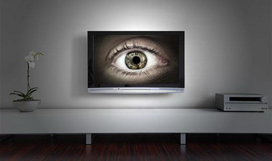 你在看电视还是电视在看你? 图源:太平洋电脑网