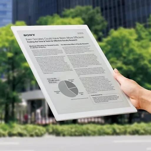 索尼出了个黑科技,Kindle和iPad都坐不住了
