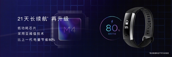 298元起!华为发布运动手环:50米防水